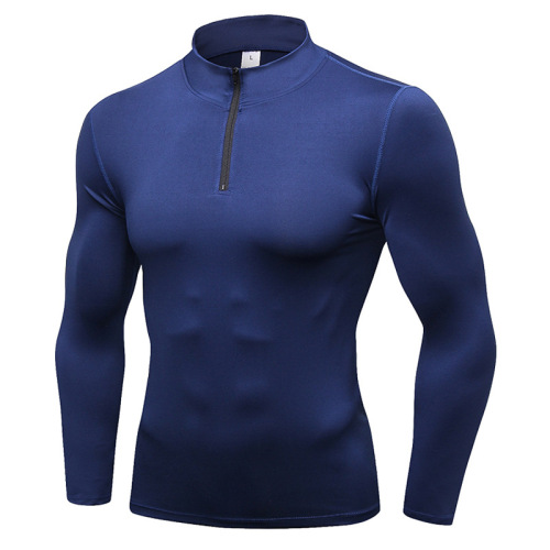 Chemises thermiques de compression à manches longues pour hommes