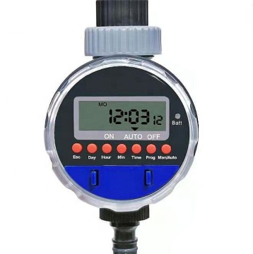 Timer de água de jardim de plástico eletrônico LCD com exibição de LED para irrigação por rega de tempo