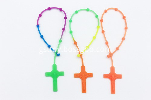 Color Cross Bead Bracelets-1