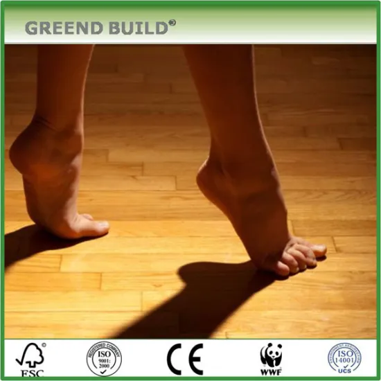 Natural Oak wooden dance floor