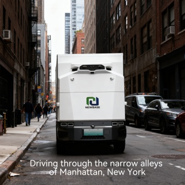 Forklift-Compatible Autonomous Logistics Van for Industrial Yards