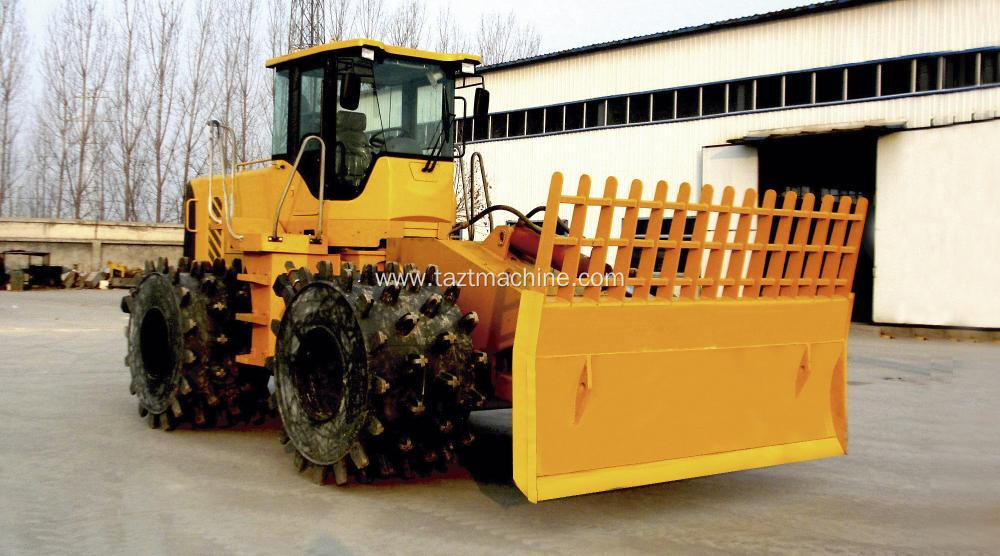 Waste compaction equipment