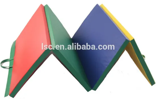 Convenient foldable sport mat