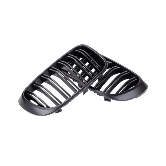 ABS Material Front Bumper Grill for BMW X3/X4 Single Slat Glossy Black - Compatible with BMW F25/F26 (2014-2017)