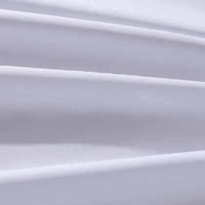 White Cotton Percale Quilt Cover