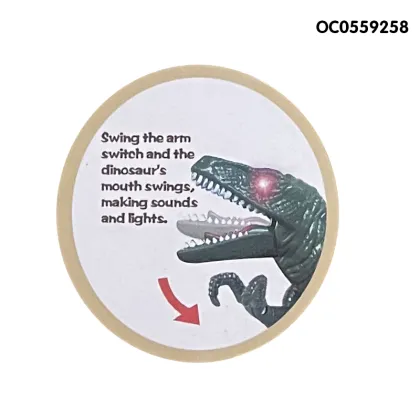Beautiful Simulation Sound PVC Wild Animal Dinosaur Models Toys