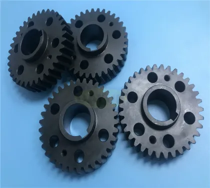 Custom made pinion shafts and ring gears machining