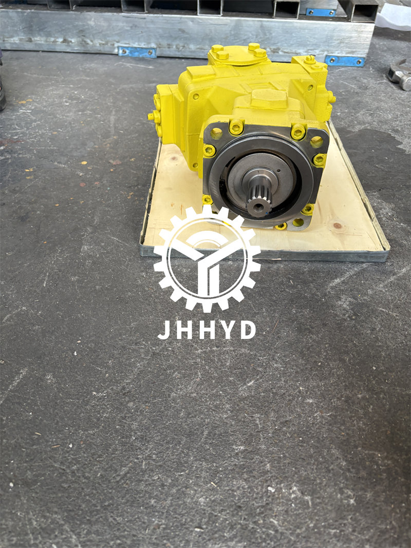 V12-080 variable displacement motor shaft side view