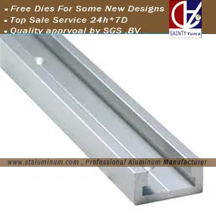 Aluminum Track With Kinds Of Surface Colours