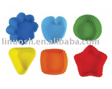 Silicone cake pan