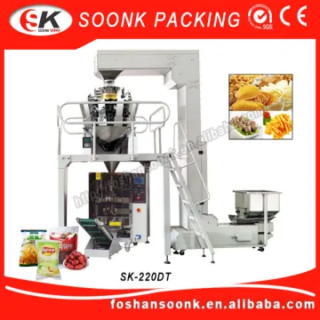Soonke Food Nitrogen Cookies Manual Strip Packing Machine
