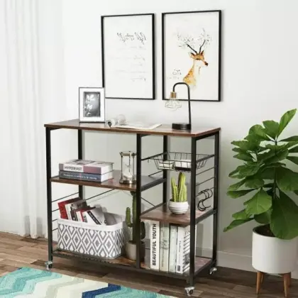Microwave Kitchen Shelf for Kitchen Living Room