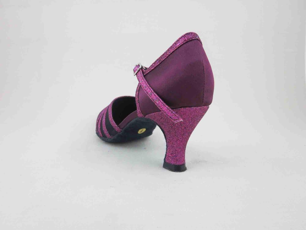 2 Inch Heel Purple Dance Shoes