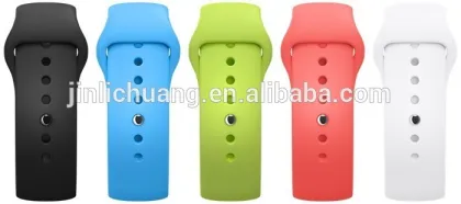 For Apple Watch,Silicone Band For Apple Watch,For Apple Watch Band With Connector Adapter