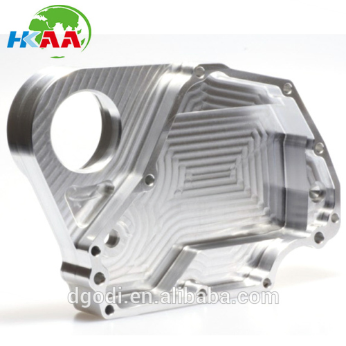 Caja principal de transmisión de cadena de aluminio mecanizada aeronáutica CNC para motocicletas parte del motor