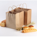 Disposable Plain Brown Kraft Grocery Paper Bag