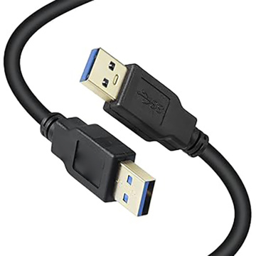 USB -Typ A -Mann zu einer männlichen Schnur