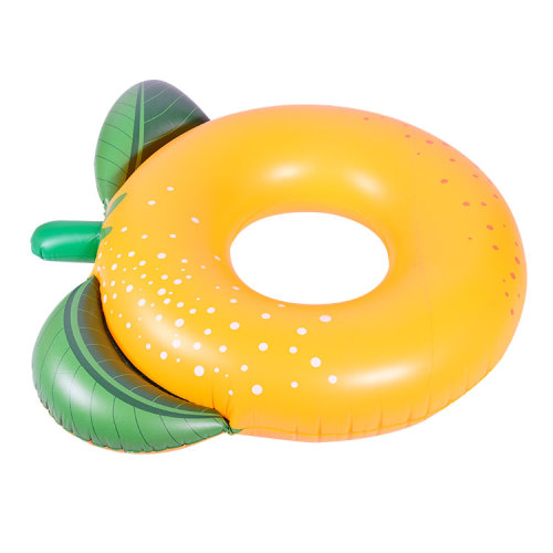 Customizable inflatable swimming ring