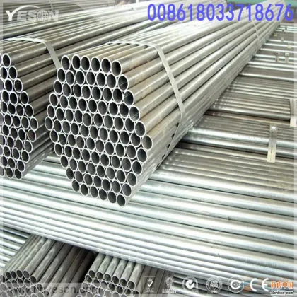 galvanized steel pipes