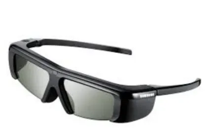 Foldaway Abs Pc Infrared Active Shutter 3d Tv Glasses For Panasonic Gh1600ir