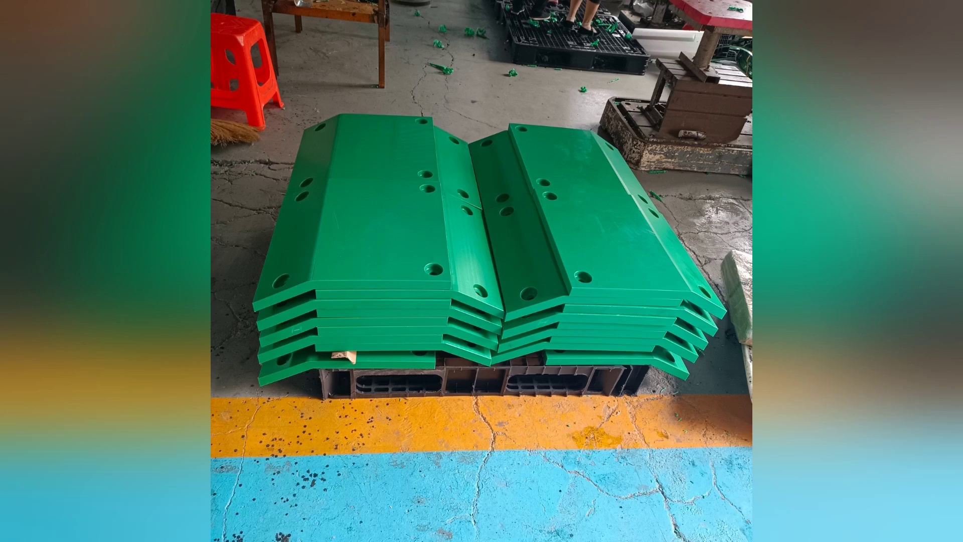 PE 1000 Sliding UHMWPE Fender Pads for Marine Fender
