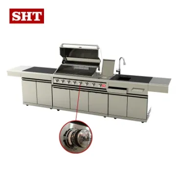 Wholesale Price Apart BBQ-Grill Kitchen Cabinet Outdoor Backyard Grill
