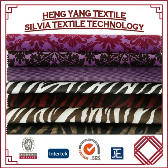 Hot selling polyester plain crushed velvet fabric wholesale/velvet fabric for sofa