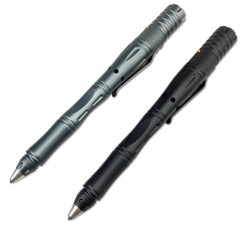 Rechargeable Multi-Function Tactical Pen with Knife, LED Light & Breaker for Self-Defense and Outdoor Use