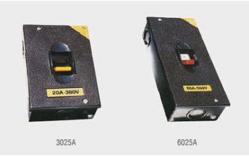 Electrical Hrc Fused Safety Switch , Waterproof Small Disconnector For Machinery Power