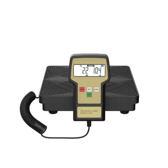RCS-220 Series LCD Digital Electronic Refrigerant Filling Scale - High Precision 5g Resolution 50-100 kg