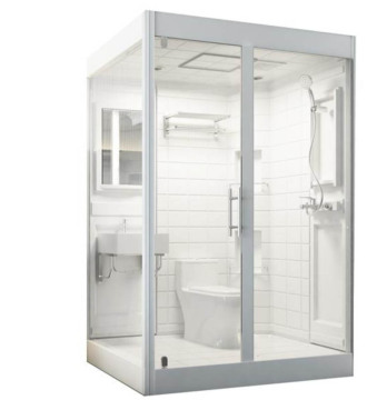 Indoor-Outdoor Portable Bathroom Shower Room & Toilet Combo Kit: All-in-One Solution for Flexible Bathing