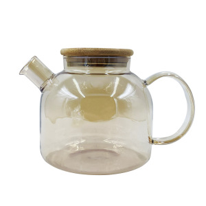 PVD Coating Color Glass Teapot Sizes available 600ml, 1L, 1.2L, 1.5L, 1.8L