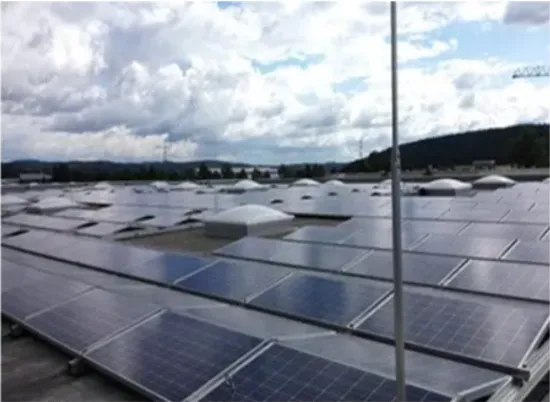 Solar Energy System for Flat Roof Installation Bracket