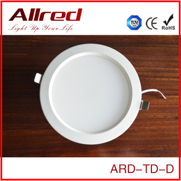 220v Die-casting aluminum 4 inch 12w recessed round led surface mounted downlight with 130mm cut out