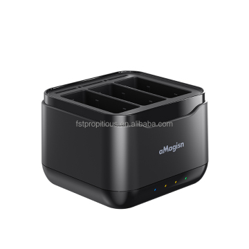 Amagisn 3 Slot Battery Charging Dock voor GoPro Hero 13
