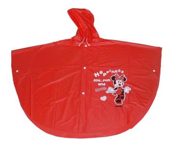 Chubasquero / poncho Mickey Print para niños
