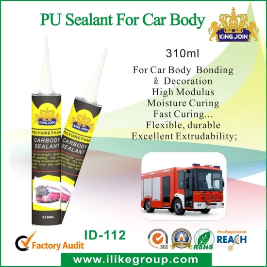Durable Polyurethane Sealants , Car Body Adhesive Bonding 310ml