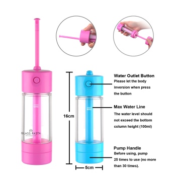Travel-Friendly Foldable Mini Hand Bidet Bottle Sprayer - Portable Peri Bottle for Feminine Hygiene, Gifting, and Business Promotions