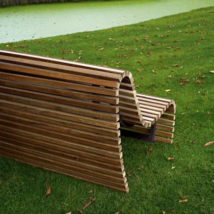 All Weather Simple Design Garden Furniture & Patio Benches Manufacturer