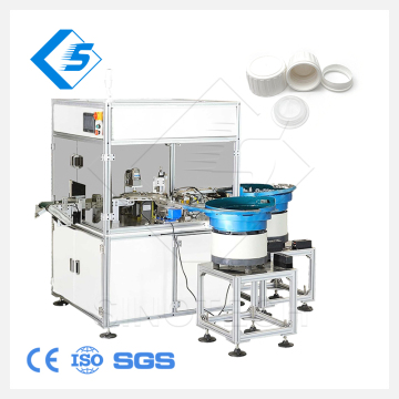Automatic Multi-parts Milk Yogurt Carton Plastic Bottle Cap Assembly Machine