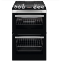 Cooker indipendente a doppio forno Zanussi