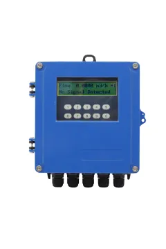 Wall mounted ultrasonic flowmeter