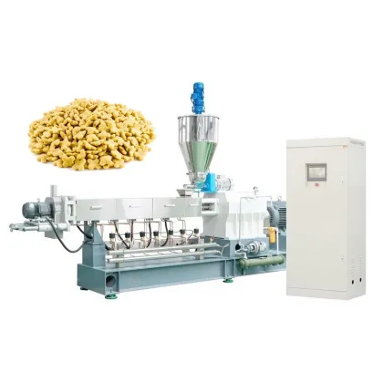 Pro Plan Pet Food Manufacturing Equipment: Double-Screw Animal Feed Extrusion Lines for Dogs and Cats