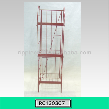 Most Popular Iron Cocacola Display Shelf Rack with Devider