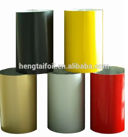 colored lacquered aluminum foil