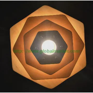 Elegant Modern Wood Pendant Light Fixtures / pendant lamps