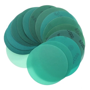 5 Inch 125mm Green Hook and Loop Sanding Disc for Automotive Polishing