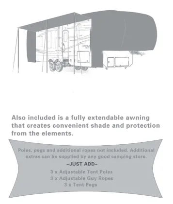 5th Wheel Touring Car Cover - Waterproof & Dustproof RV Cover Wholesale