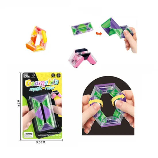 24-Piece Variety Finger Magic Cubes and Spinning Beads: Portable and Fun Toy Set