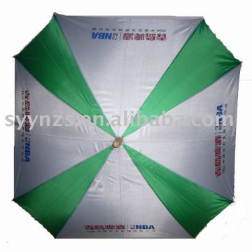 Promotional square shape straight umbrella